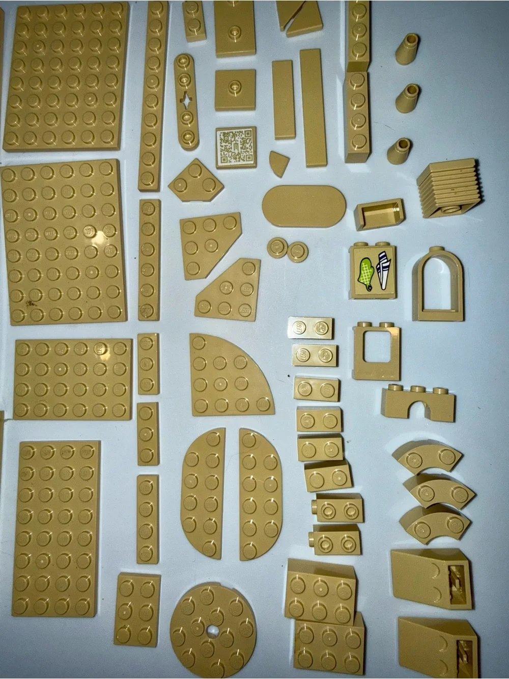 Lego tan blocks